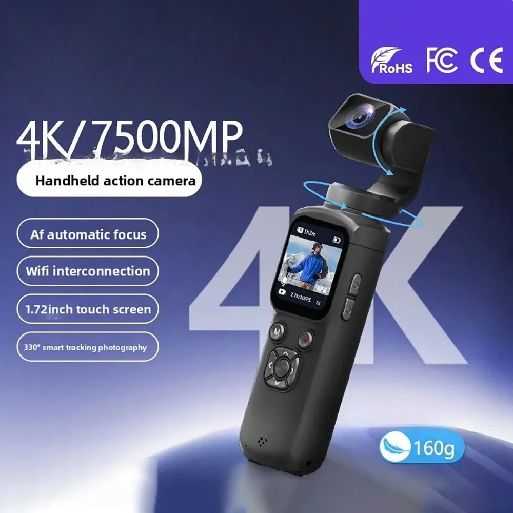 Action Camera 4K - Câmera Pocket 3 4K HJD05 com