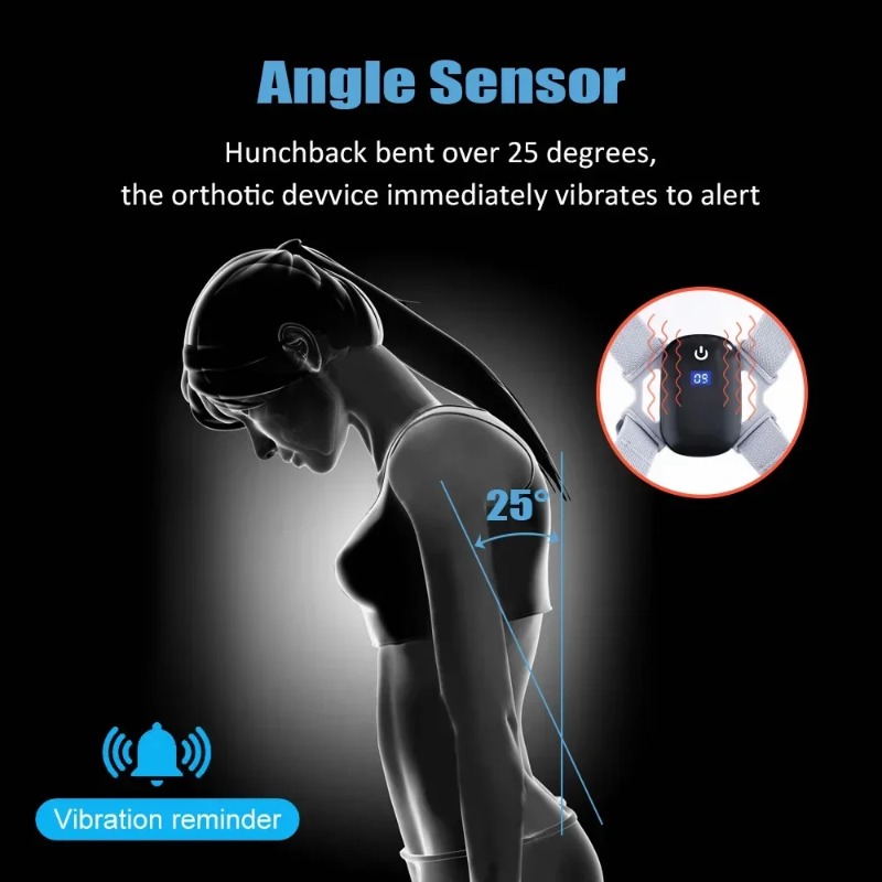Com sensor de volta corretor d - Smart Posture Sensor avaliação e preço