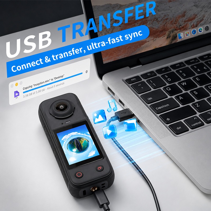 Nova Câmera de Ação Portátil X - Action Camera 4K avaliação e preço