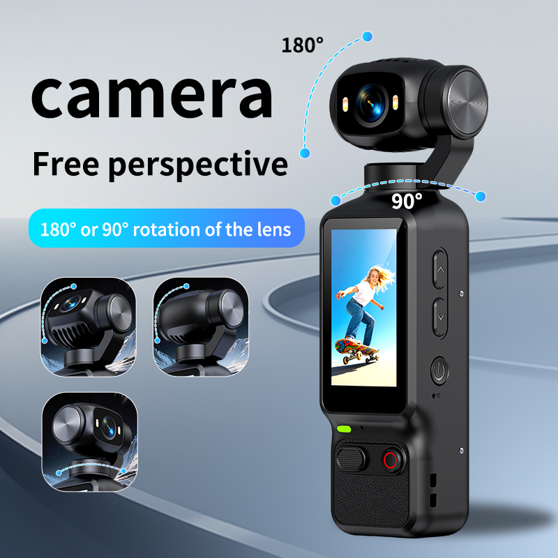 Câmera de Vlog Portátil 4K HD  - Action Camera 4K avaliação e preço
