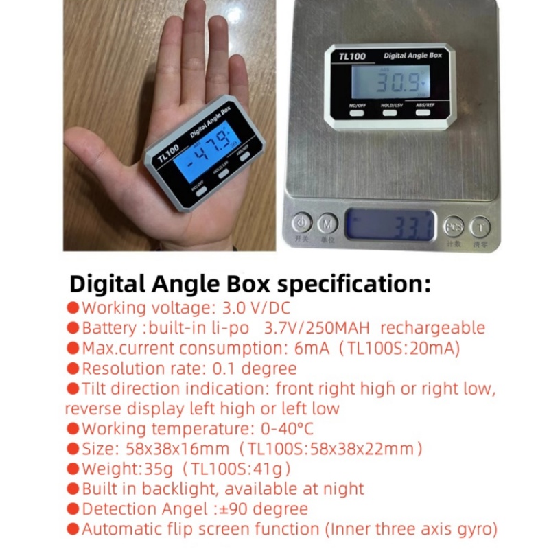 Medidor de ângulo horizontal,  - Electronics Stuff avaliação e preço