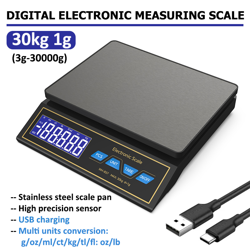 Balança digital lcd de cozinha - Electronics Stuff avaliação e preço